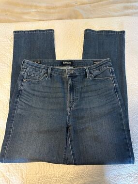 Buffalo David Bitton Women's Straight Leg Jeans in Medium Blue